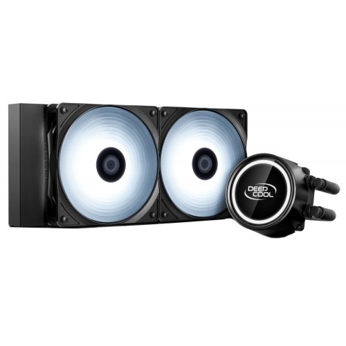 Готова сво Deepcool GAMMAXX L240T (DP-H12RF-GL240TW) White (Відновлено продавцем, 894085) купити в Україні: Київ, Львів, Хмельницький, Тернопіль, Івано-Франківськ | Перевірка сумісності, низька ціна, відгуки, характеристики від TELEMART фото