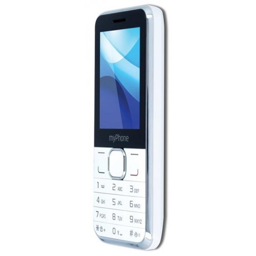 Купити Мобільний телефон myPhone Classic DualSim (TEL000371) White - ціна в Києві, Львові, Вінниці, Хмельницькому, Франківську, Україні | інтернет-магазин TELEMART.UA фото