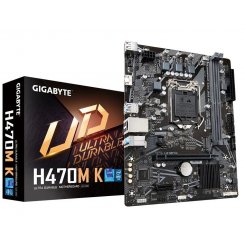 Материнская плата Gigabyte H470M K (s1200, Intel H470) (Восстановлено продавцом, 894100)