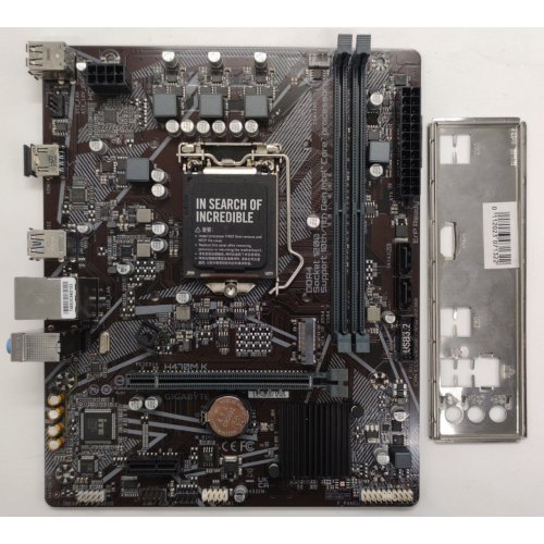 Материнская плата Gigabyte H470M K (s1200, Intel H470) (Восстановлено продавцом, 894100) купить в Украине: Киев, Днепр, Харьков, Одесса  | Проверка совместимости, низкая цена, отзывы, характеристики от TELEMART фото