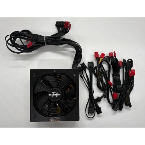 Блок питания Thermaltake Madrid Gold 850W (W0495RE) (Восстановлено продавцом, 894104) купить в Украине: Киев, Днепр, Харьков, Одесса  | Проверка совместимости, низкая цена, отзывы, характеристики от TELEMART фото