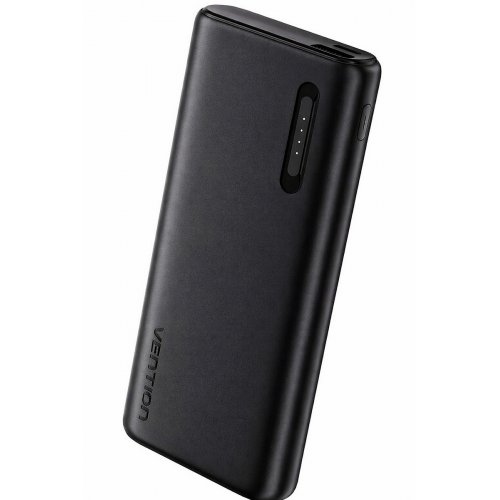Powerbank Vention 9500mAh 15W (I17B0) Black купити в Україні: Київ, Львів, Хмельницький, Тернопіль, Івано-Франківськ | Низька ціна, відгуки, характеристики від TELEMART фото