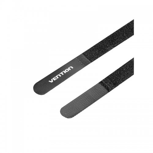 Кабельные стяжки на липучке Vention Hook & Loop Cable Tie 12cm (VWW-Y248-24P) Black купить в Украине | Telemart фото