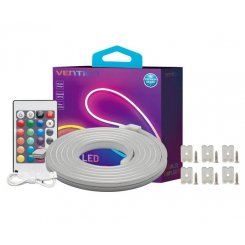 Світлодіодна неонова стрічка Vention Silicone Neon LED Strip Lights with IR Remote 12V 5m (PAEWJ-EU)