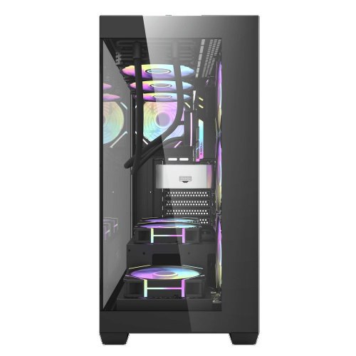 Корпус DarkFlash DS900 Tempered Glass без БП Black купить в Украине | Telemart фото