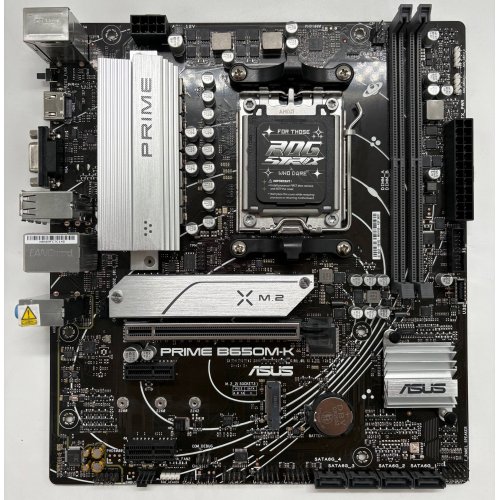 Материнська плата Asus PRIME B650M-K (sAM5, AMD B650) (Відновлено продавцем, 894316) купити в Україні | Telemart фото