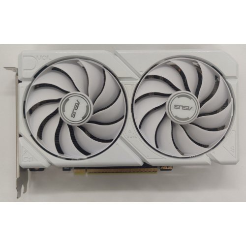 Відеокарта Asus Radeon RX 9060 XT Dual White 16384MB (DUAL-RX9060XT-16G-WHITE) (Відновлено продавцем, 894333) купити в Україні: Київ, Львів, Хмельницький, Тернопіль, Івано-Франківськ | Перевірка сумісності, низька ціна, відгуки, характеристики від TELEMART фото
