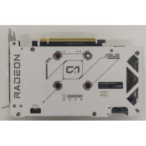 Відеокарта Asus Radeon RX 9060 XT Dual White 16384MB (DUAL-RX9060XT-16G-WHITE) (Відновлено продавцем, 894333) купити в Україні: Київ, Львів, Хмельницький, Тернопіль, Івано-Франківськ | Перевірка сумісності, низька ціна, відгуки, характеристики від TELEMART фото