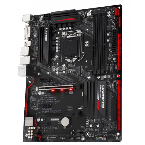 Продати Материнська плата Gigabyte GA-Z270-Gaming K3 (s1151, Intel Z270) (Следы эксплуатации) за Trade-In у інтернет-магазині Телемарт - Київ, Дніпро, Україна фото
