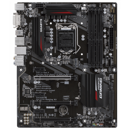 Продати Материнська плата Gigabyte GA-Z270-Gaming K3 (s1151, Intel Z270) (Следы эксплуатации) за Trade-In у інтернет-магазині Телемарт - Київ, Дніпро, Україна фото
