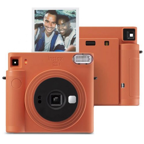 Фотокамера миттєвого друку Fujifilm Instax Square SQ 1 (16672130) Terracotta Orange купити в Україні | Telemart фото