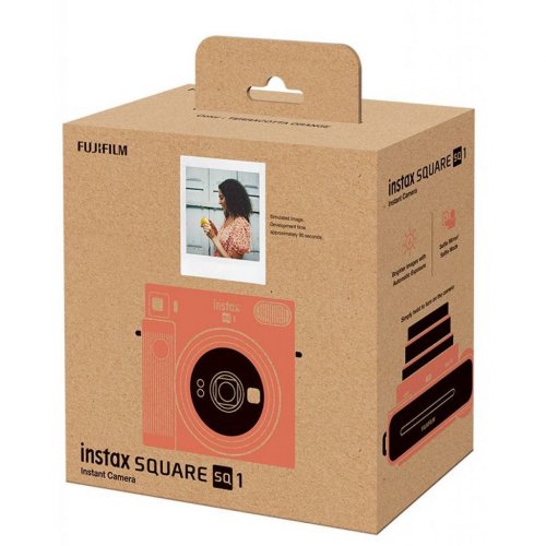 Фотокамера миттєвого друку Fujifilm Instax Square SQ 1 (16672130) Terracotta Orange купити в Україні | Telemart фото