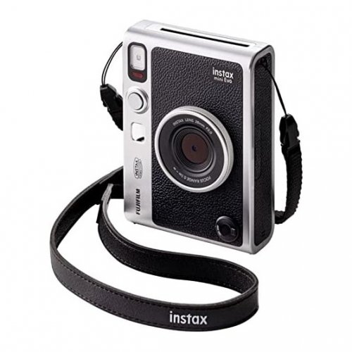 Фотокамера миттєвого друку Fujifilm Instax Mini EVO (16745157) Black купити в Україні | Telemart фото