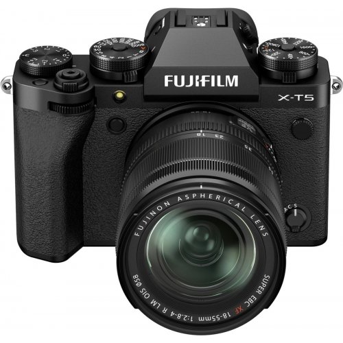 Беззеркальный фотоаппарат Fujifilm X-T5 Kit (XF 18-55mm f/2.8-4) (16783020) Black купить в Украине | Telemart фото