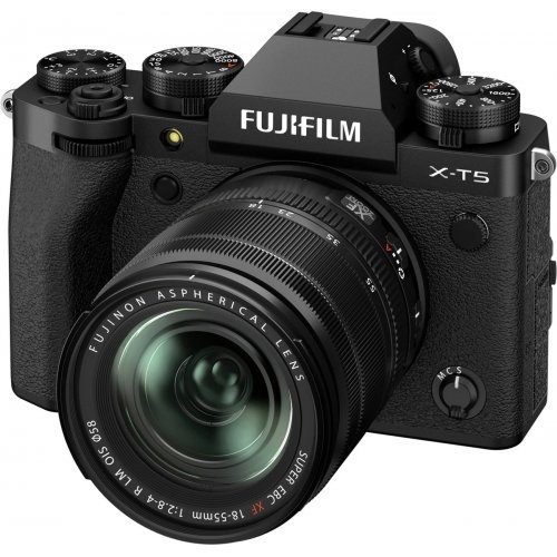 Беззеркальный фотоаппарат Fujifilm X-T5 Kit (XF 18-55mm f/2.8-4) (16783020) Black купить в Украине | Telemart фото