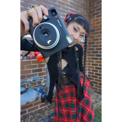 Фотокамера миттєвого друку Fujifilm Instax SQ40 (16802802) Black купити в Україні | Telemart фото