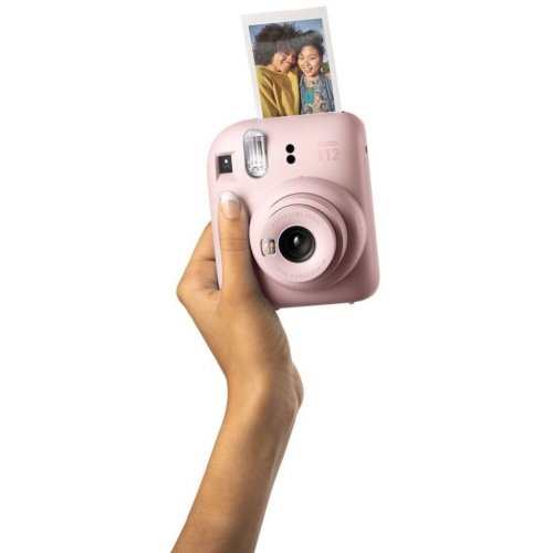 Фотокамера миттєвого друку Fujifilm Instax Mini 12 (16806107) Blossom Pink купити в Україні | Telemart фото
