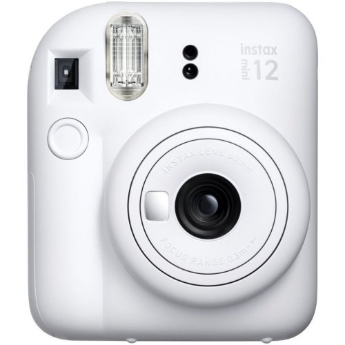Фотокамера миттєвого друку Fujifilm Instax Mini 12 (16806121) Clay White купити в Україні | Telemart фото