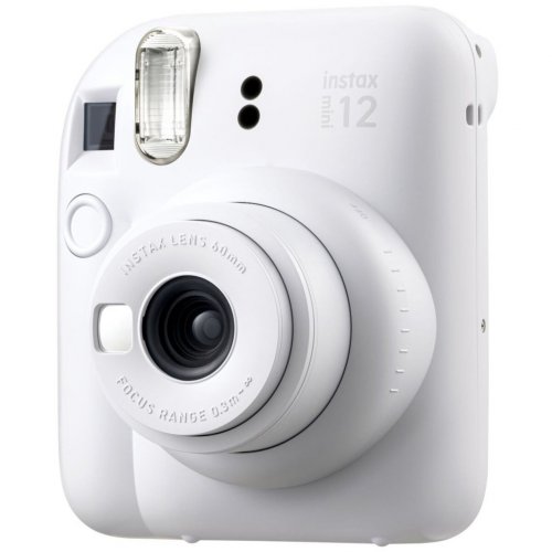 Фотокамера миттєвого друку Fujifilm Instax Mini 12 (16806121) Clay White купити в Україні | Telemart фото