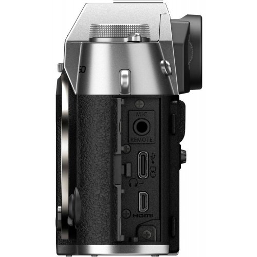 Беззеркальный фотоаппарат Fujifilm X-T50 Body (16828284) Silver купить в Украине | Telemart фото