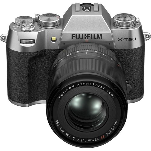 Беззеркальный фотоаппарат Fujifilm X-T50 Body (16828284) Silver купить в Украине | Telemart фото