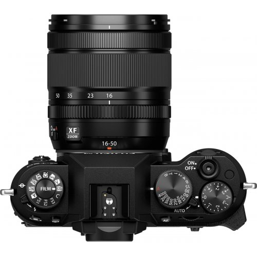 Беззеркальный фотоаппарат Fujifilm X-T50 Kit (16-50mm f/2.8-4.8) R LM WR (16828478) Black купить в Украине | Telemart фото