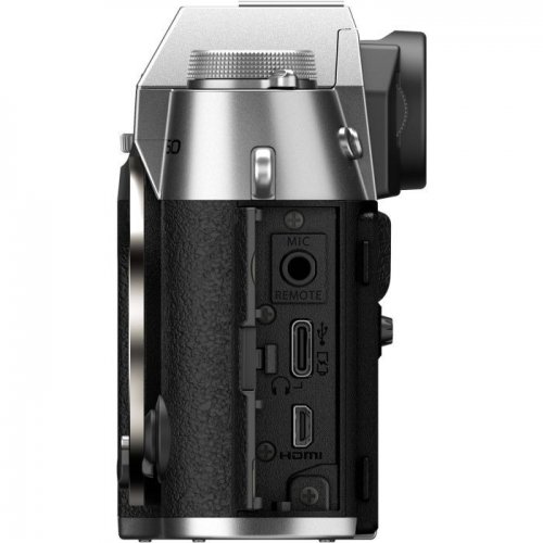 Бездзеркальний фотоапарат Fujifilm X-T50 Kit (16-50mm f/2.8-4.8) R LM WR (16828569) Silver купити в Україні | Telemart фото