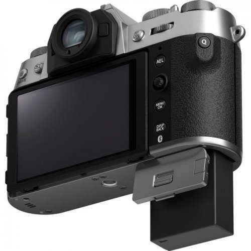 Бездзеркальний фотоапарат Fujifilm X-T50 Kit (16-50mm f/2.8-4.8) R LM WR (16828569) Silver купити в Україні | Telemart фото