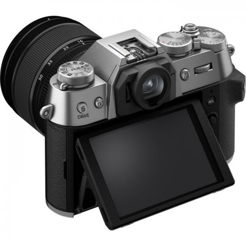 Бездзеркальний фотоапарат Fujifilm X-T50 Kit (16-50mm f/2.8-4.8) R LM WR (16828569) Silver купити в Україні | Telemart фото