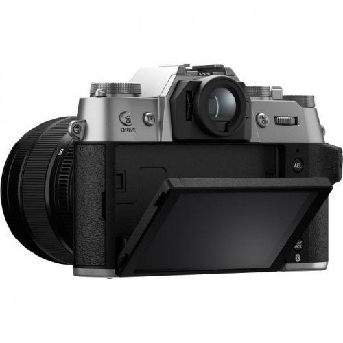 Бездзеркальний фотоапарат Fujifilm X-T50 Kit (16-50mm f/2.8-4.8) R LM WR (16828569) Silver купити в Україні | Telemart фото