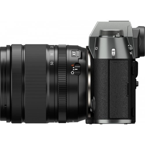 Бездзеркальний фотоапарат Fujifilm X-T50 Kit (16-50mm f/2.8-4.8) R LM WR (16828650) Charcoal Silver купити в Україні | Telemart фото