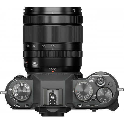 Бездзеркальний фотоапарат Fujifilm X-T50 Kit (16-50mm f/2.8-4.8) R LM WR (16828650) Charcoal Silver купити в Україні | Telemart фото