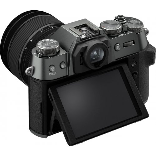 Бездзеркальний фотоапарат Fujifilm X-T50 Kit (16-50mm f/2.8-4.8) R LM WR (16828650) Charcoal Silver купити в Україні | Telemart фото