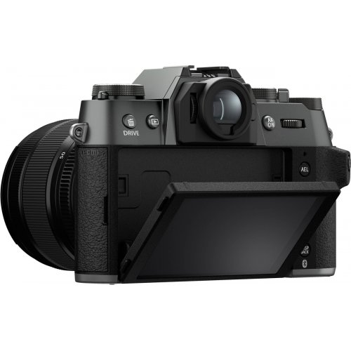 Бездзеркальний фотоапарат Fujifilm X-T50 Kit (16-50mm f/2.8-4.8) R LM WR (16828650) Charcoal Silver купити в Україні | Telemart фото