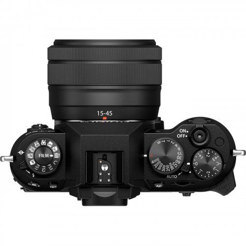 Беззеркальный фотоаппарат Fujifilm X-T50 Kit (15-45mm f/3.5-5.6) (16828741) Black купить в Украине | Telemart фото
