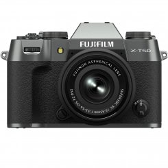 Беззеркальный фотоаппарат Fujifilm X-T50 Kit (15-45mm f/3.5-5.6) (16828923) Charcoal Silver