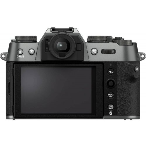 Беззеркальный фотоаппарат Fujifilm X-T50 Kit (15-45mm f/3.5-5.6) (16828923) Charcoal Silver купить в Украине | Telemart фото