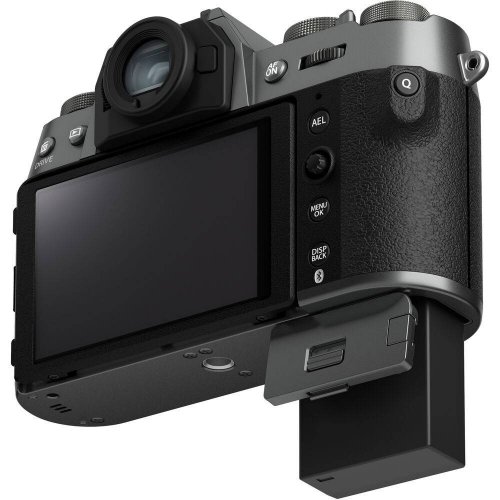 Беззеркальный фотоаппарат Fujifilm X-T50 Kit (15-45mm f/3.5-5.6) (16828923) Charcoal Silver купить в Украине | Telemart фото