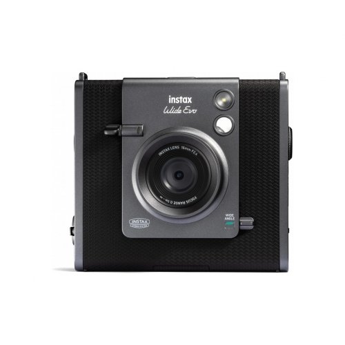 Фотокамера миттєвого друку Fujifilm Instax Wide Evo (16840933) Black купити в Україні | Telemart фото