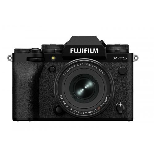 Беззеркальный фотоаппарат Fujifilm X-T5 Kit (16-50mm) (16842539) Black купить в Украине | Telemart фото