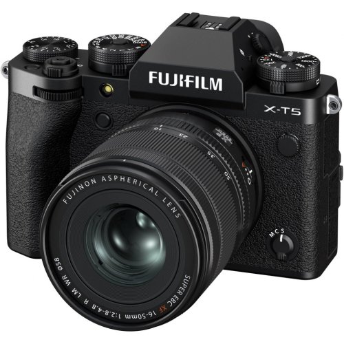 Беззеркальный фотоаппарат Fujifilm X-T5 Kit (XF 16-50mm f/2.8-4.8) R LM WR (16939306) Black купить в Украине | Telemart фото