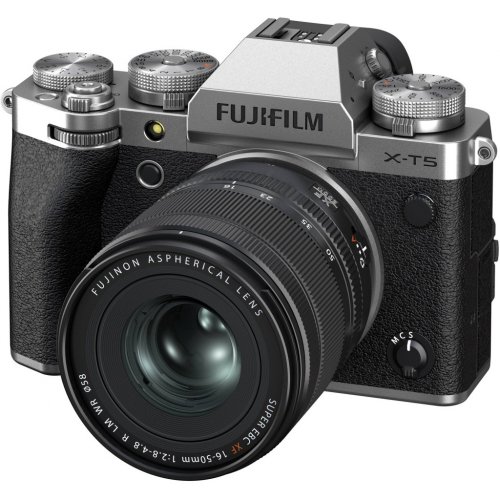 Беззеркальный фотоаппарат Fujifilm X-T5 Kit (16-50mm) (16939461) Silver купить в Украине | Telemart фото