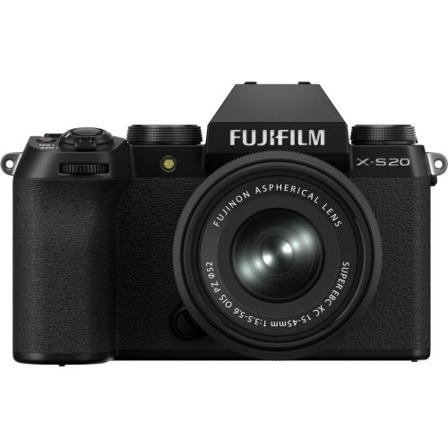Беззеркальный фотоаппарат Fujifilm X-S20 Kit (XC 15-45mm f/3.5-5.6) (16939588) Black купить в Украине | Telemart фото