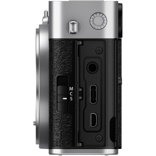 Бездзеркальний фотоапарат Fujifilm X-E5 Body (16949521) Silver купити в Україні | Telemart фото