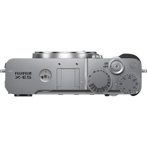 Бездзеркальний фотоапарат Fujifilm X-E5 Body (16949521) Silver купити в Україні | Telemart фото
