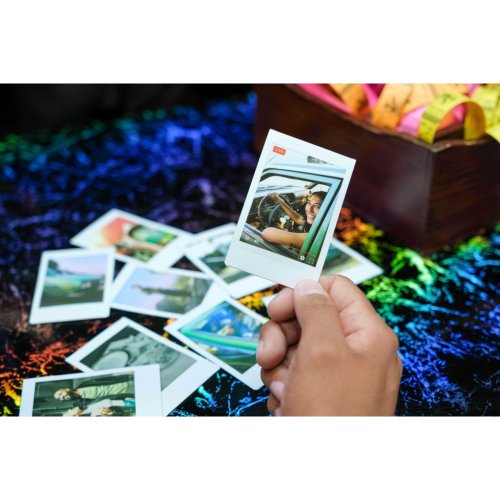 Фотокамера миттєвого друку Fujifilm Instax Mini Evo Cinema (16956029) Black купити в Україні | Telemart фото