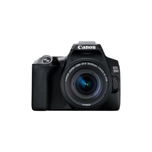 Дзеркальний фотоапарат Canon EOS 250D Kit (EF-S 18-55mm) IS STM (3454C007) Black купити в Україні | Telemart фото