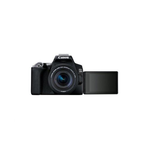 Дзеркальний фотоапарат Canon EOS 250D Kit (EF-S 18-55mm) IS STM (3454C007) Black купити в Україні | Telemart фото