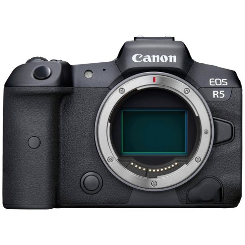 Бездзеркальний фотоапарат Canon EOS R5 Body (4147C027) Black купити в Україні | Telemart фото