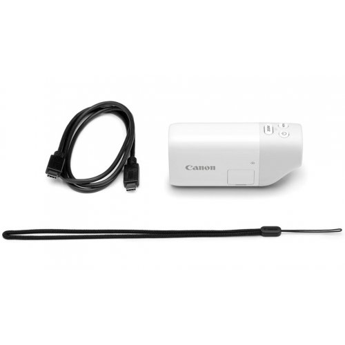Компактний фотоапарат Canon PowerShot Zoom (4838C014) White купити в Україні | Telemart фото